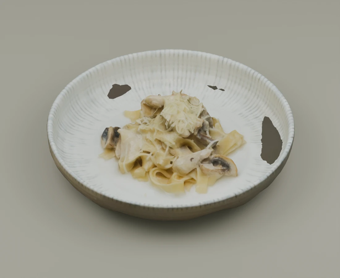 Pasta — 3D skandan olingan rasm